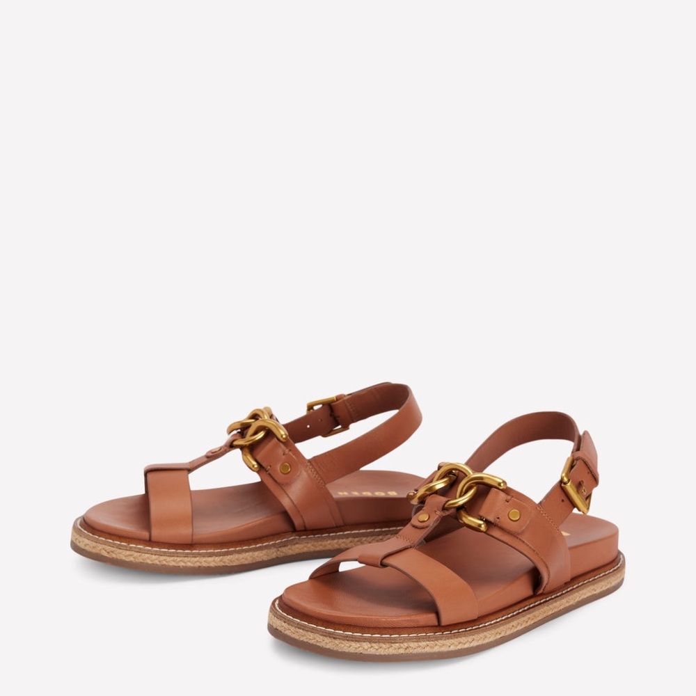 Boden Hardware Detail Footbed Sandal- NWOT - Picture 2 of 5